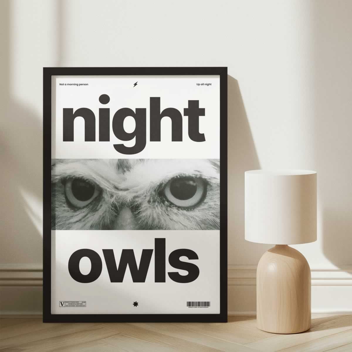 Night Owls Poster Print