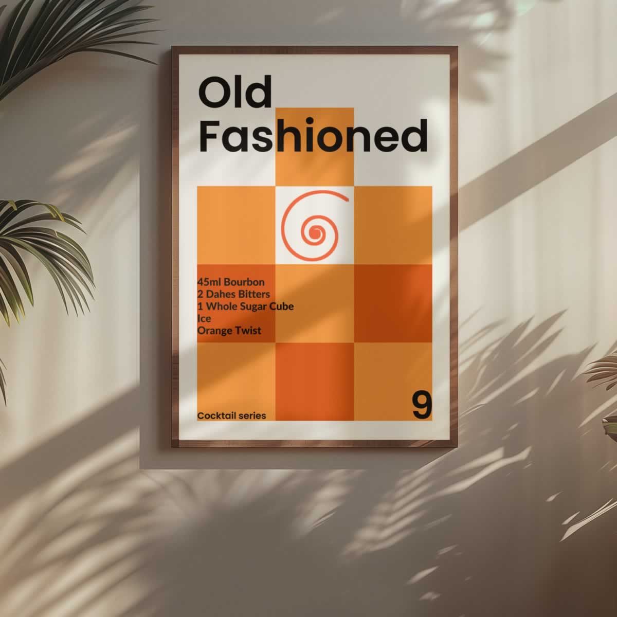 Old Fashioned Cocktail Wall Art