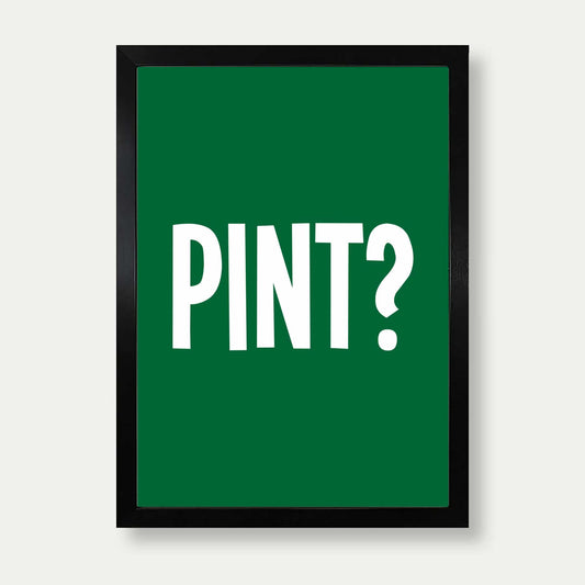 Pint Art Print