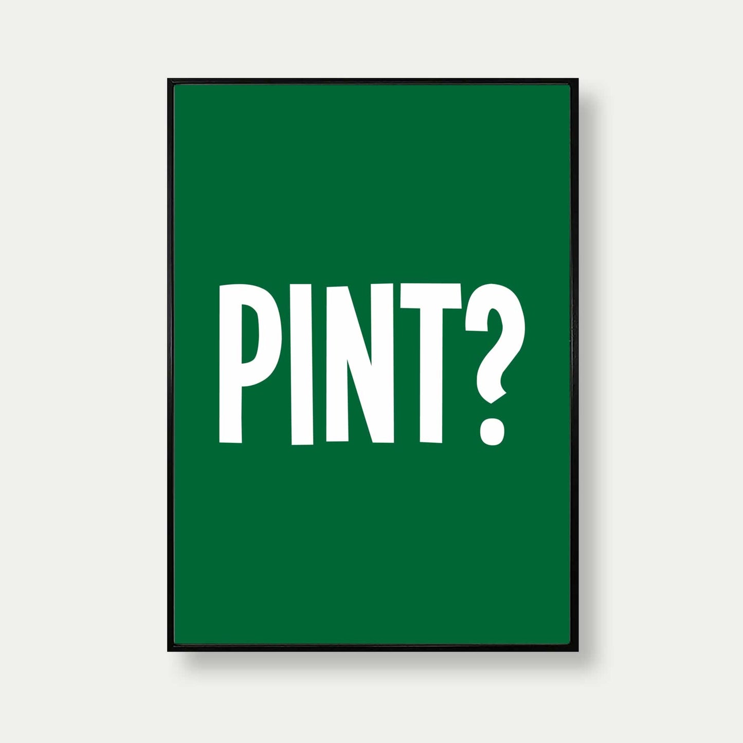 Pint Art Print