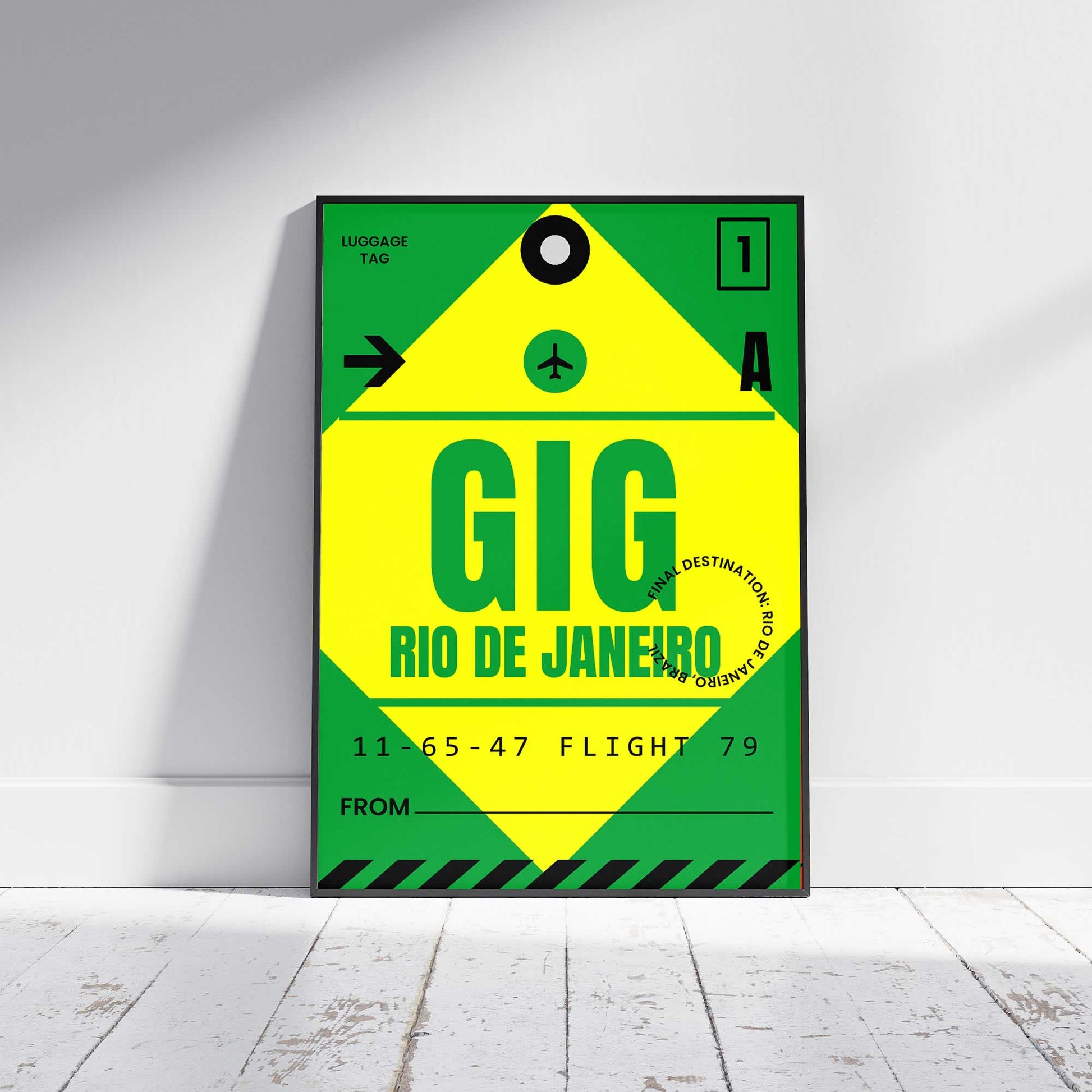 Rio De Janeiro Travel Poster