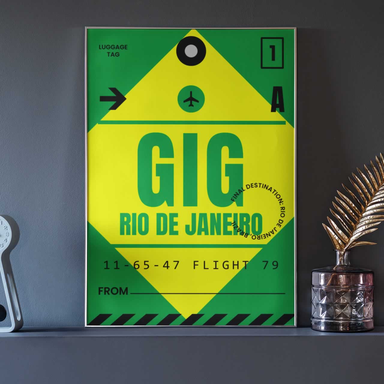 Rio De Janeiro Travel Print