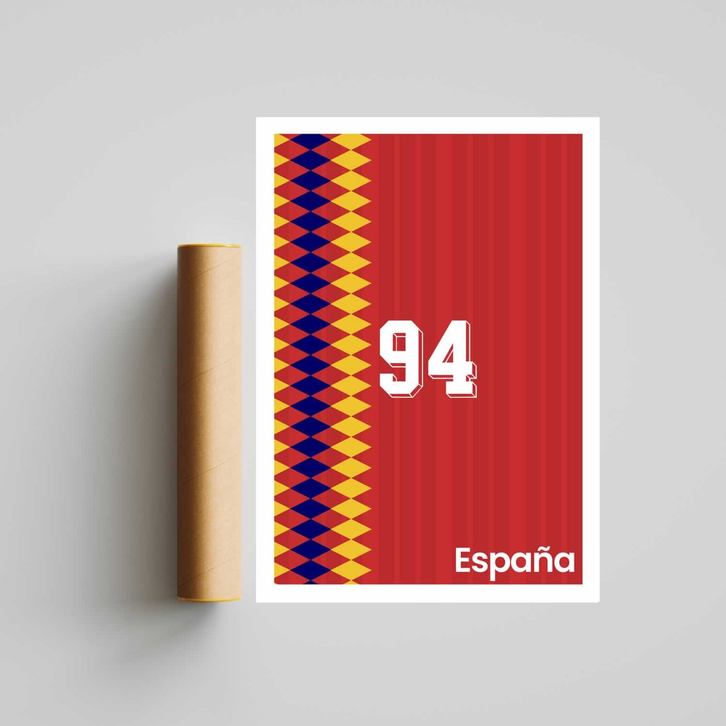 Spain 94 Football Poster