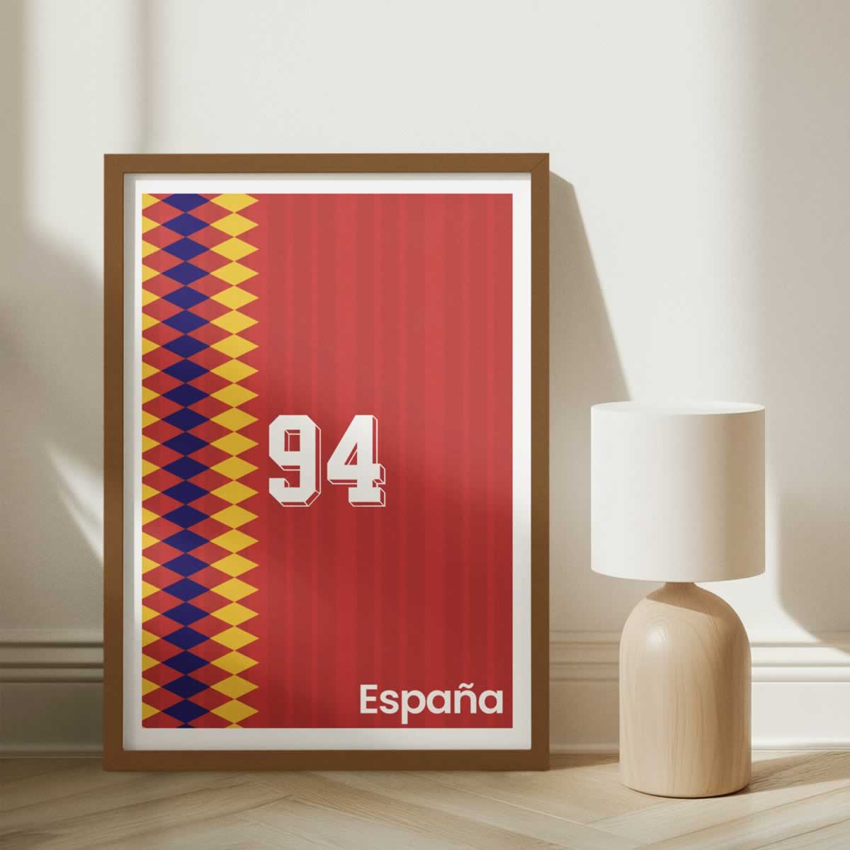 Spain 94 Football Art Print