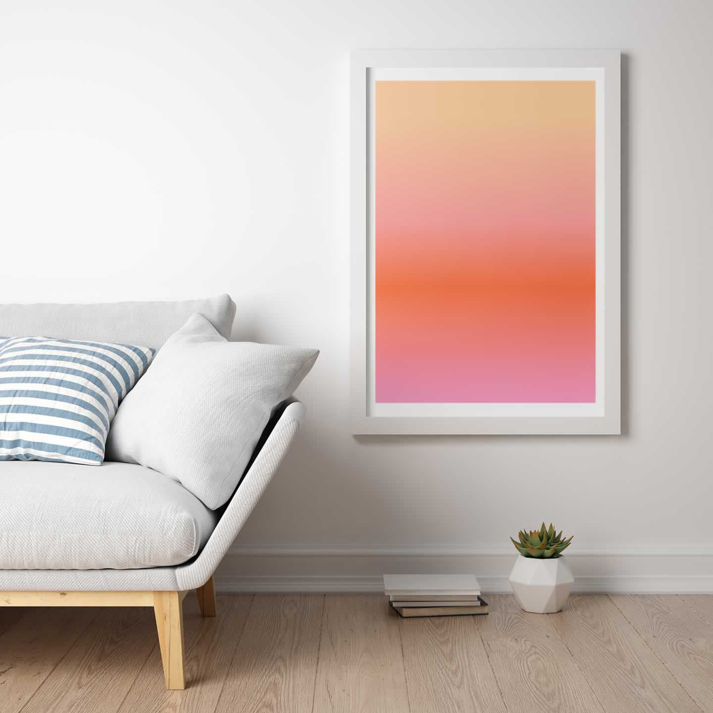 Sunset Gradient Print