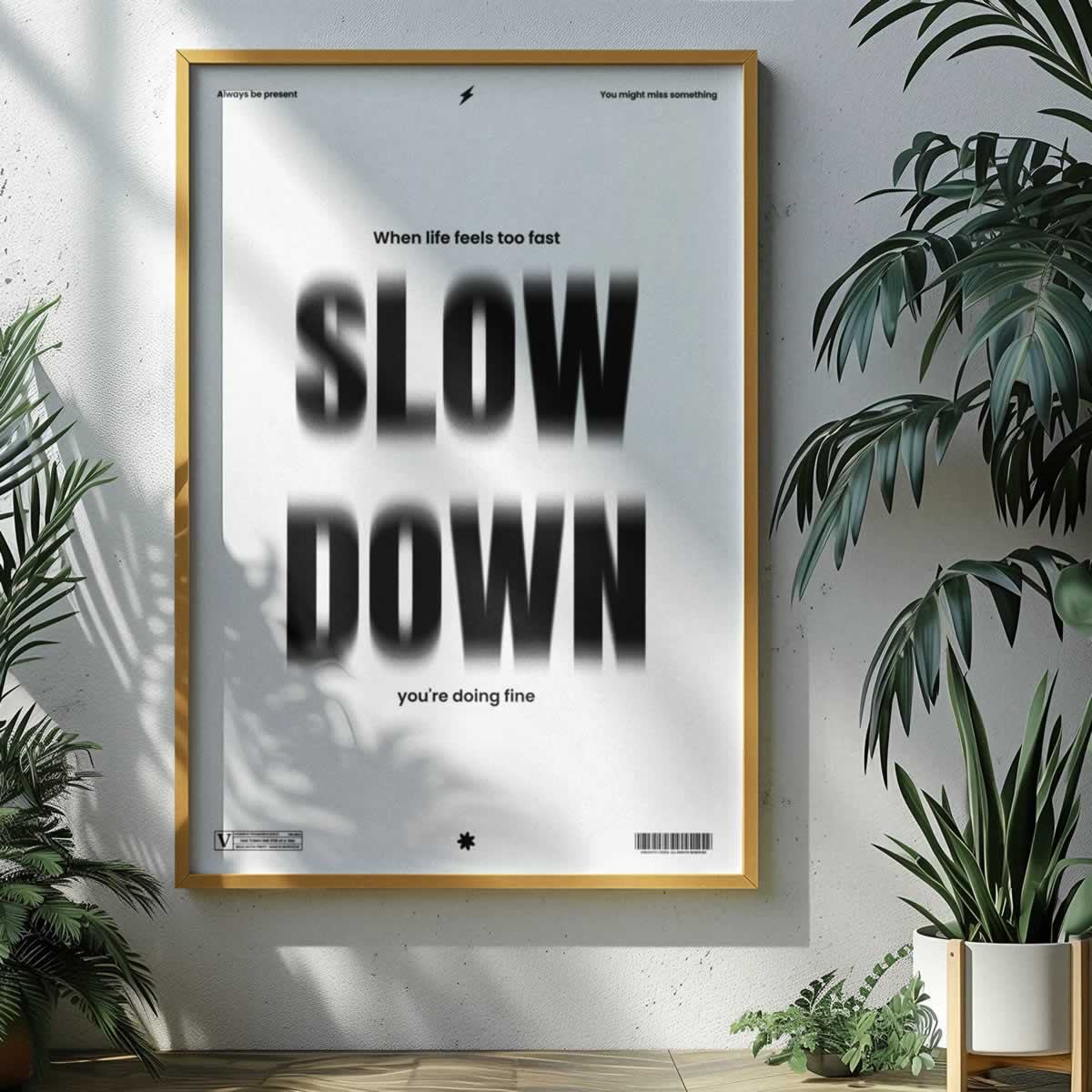 Typography prints, posters and wall art for your space