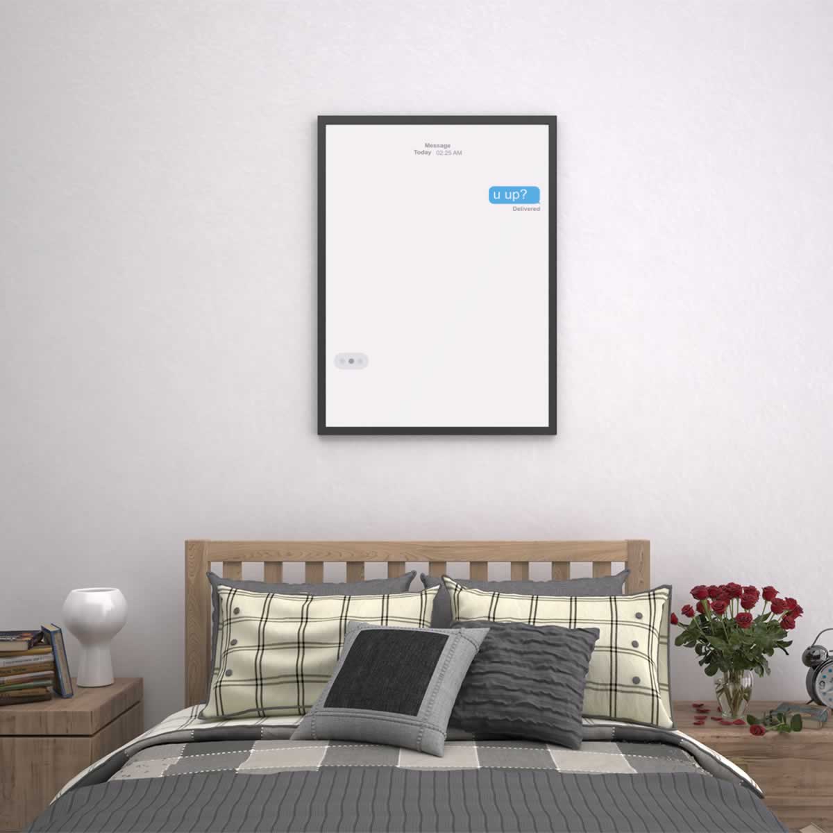 U Up Quote Print