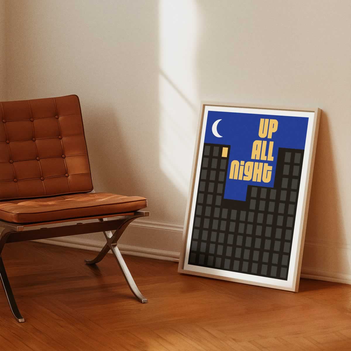 Up All Night Wall Art