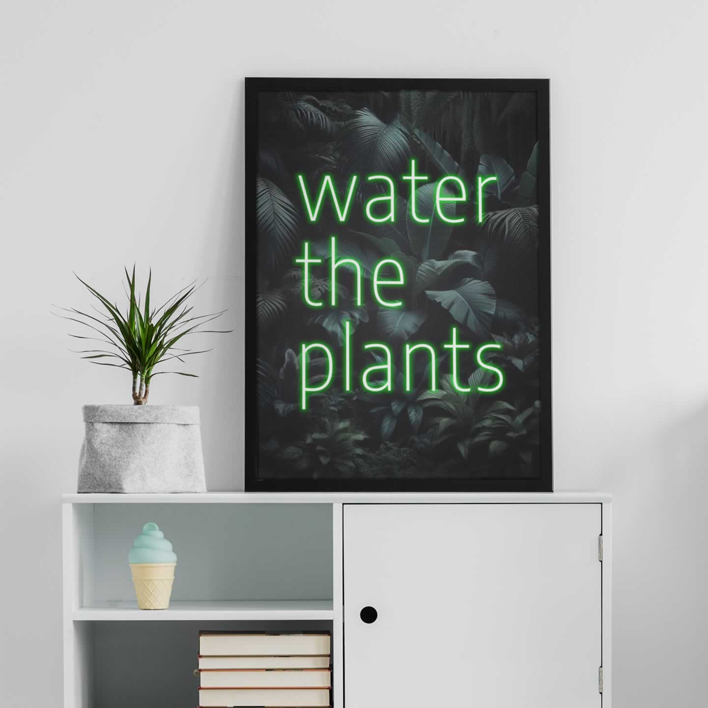 Water The Plants Poster Print