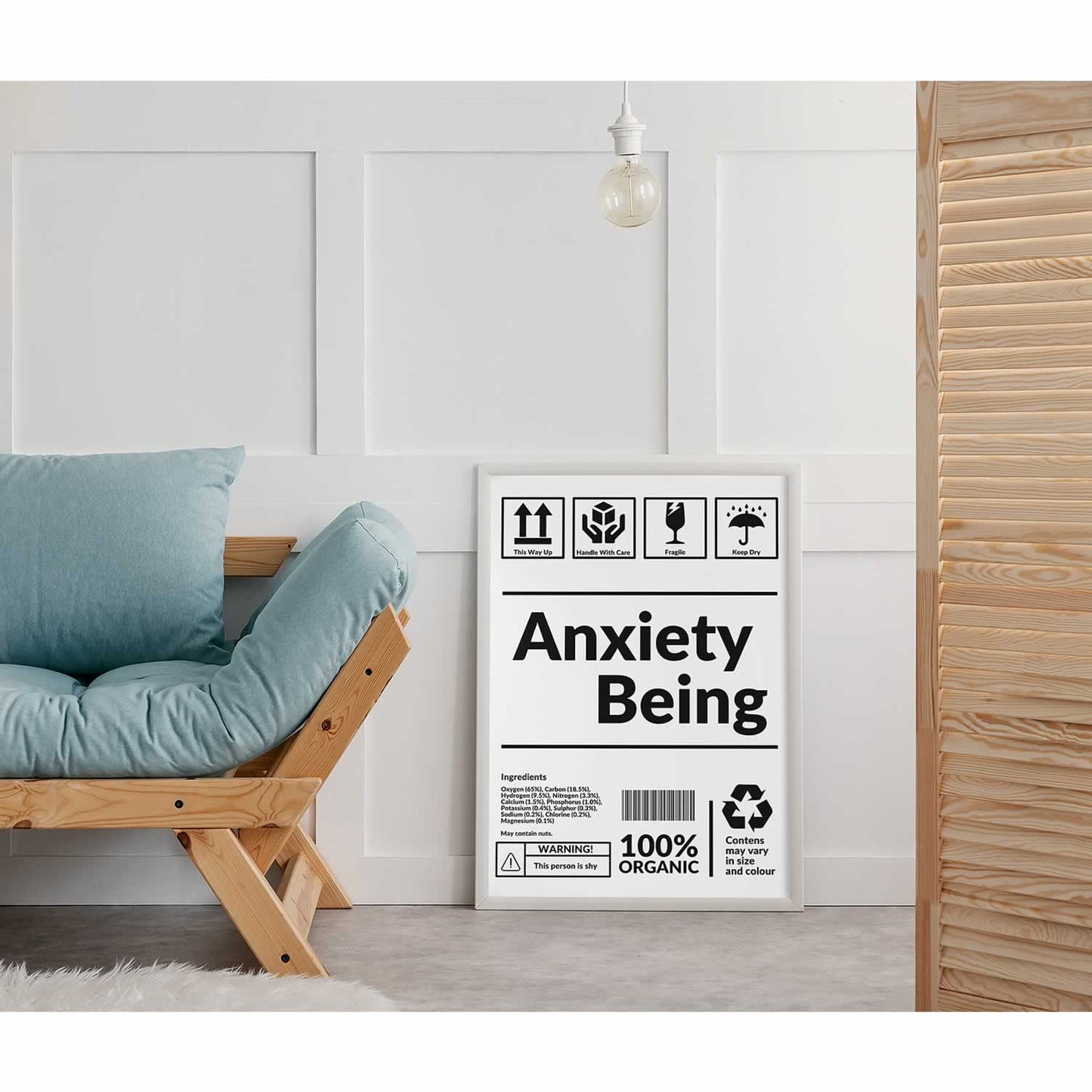 Anxiety Being Poster 